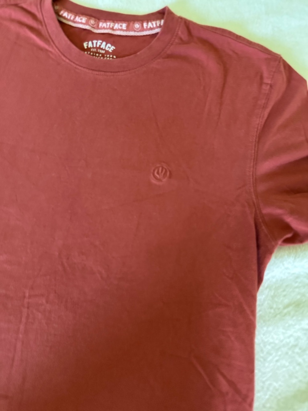 Fat Face Men's Short Sleeve Crew T-Shirt - Picture 2 of 7